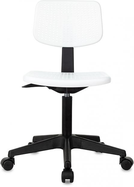 Кресло детское Бюрократ CH 200 белый пластик крестов. пластик фото 2