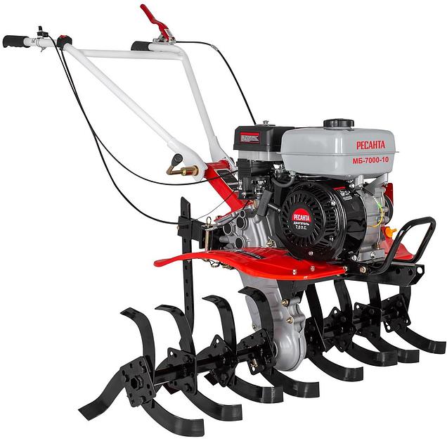 Мотоблок Ресанта МБ-7000-10 (70/5/37) бензиновый 7л.с. фото 1