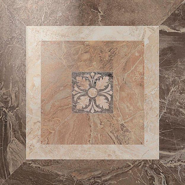 Керамогранит Atlas Concorde Privilege Cassettone Moka Lappato Rettificato 60x60 цена за м2 фото 1