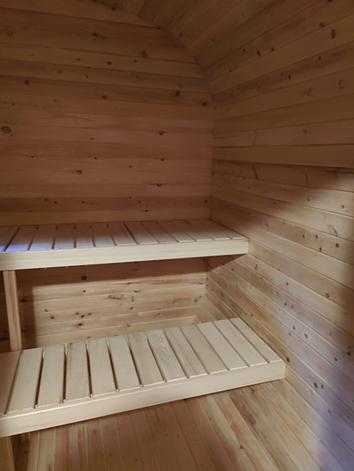 Баня-бочка шириной 2.15 метров «Вид 2» фото 3