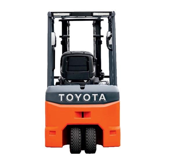 Электропогрузчик Toyota 8FBE15 вилочный трехколесный фото 3