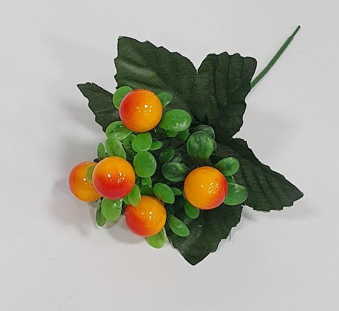 Искусственные цветы - букет «Ягодка малютка» ОПТ фото 2