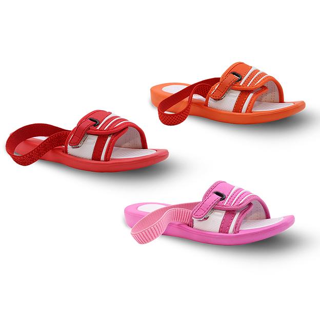 Шлёпанцы детские на резинке из ЭВА, модель 617C-Z-25 ОПТ  фото 1