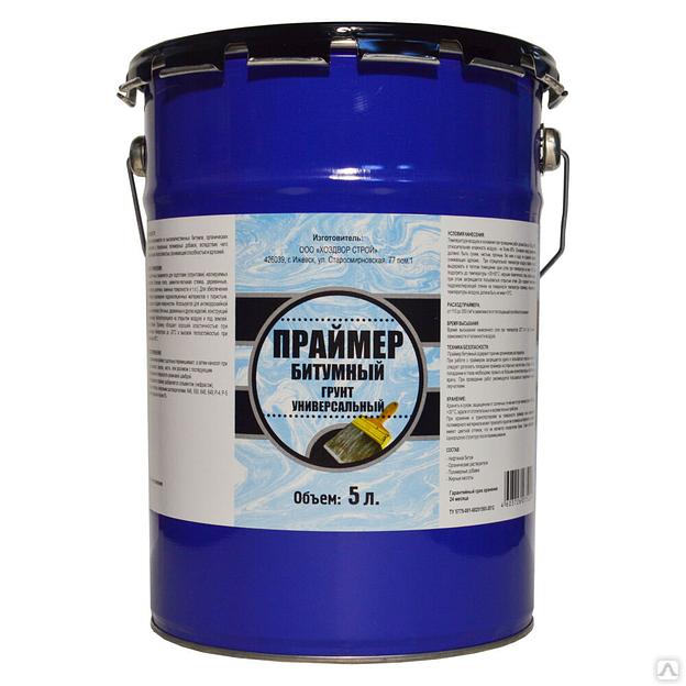 Праймер битумный Универсальный 5л фото 1
