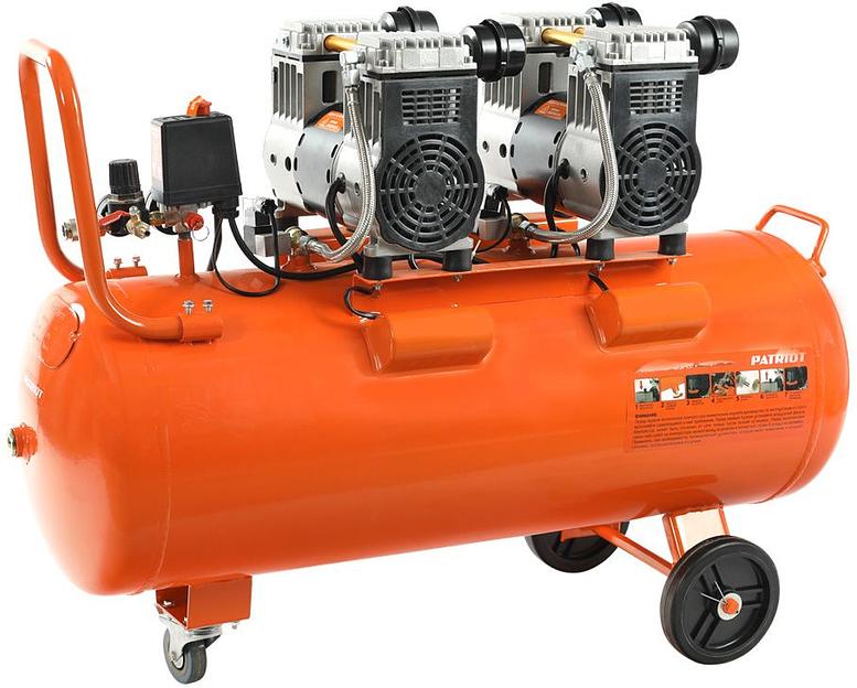 Компрессор поршневой Patriot WO 80-360 безмасляный 80л 2200Вт оранжевый фото 2