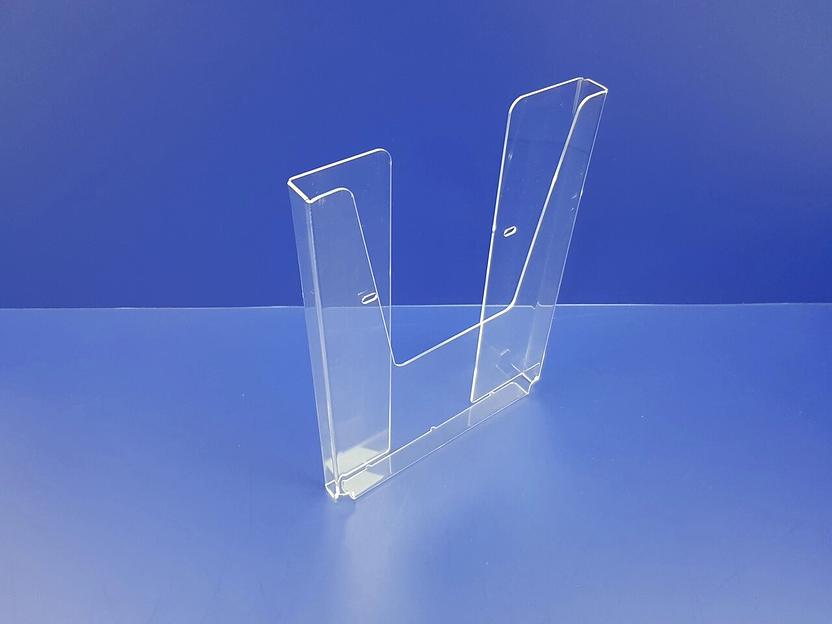 Карман прозрачный из оргстекла 2мм. объемный Ф-а4 (вертикальный) фото 2