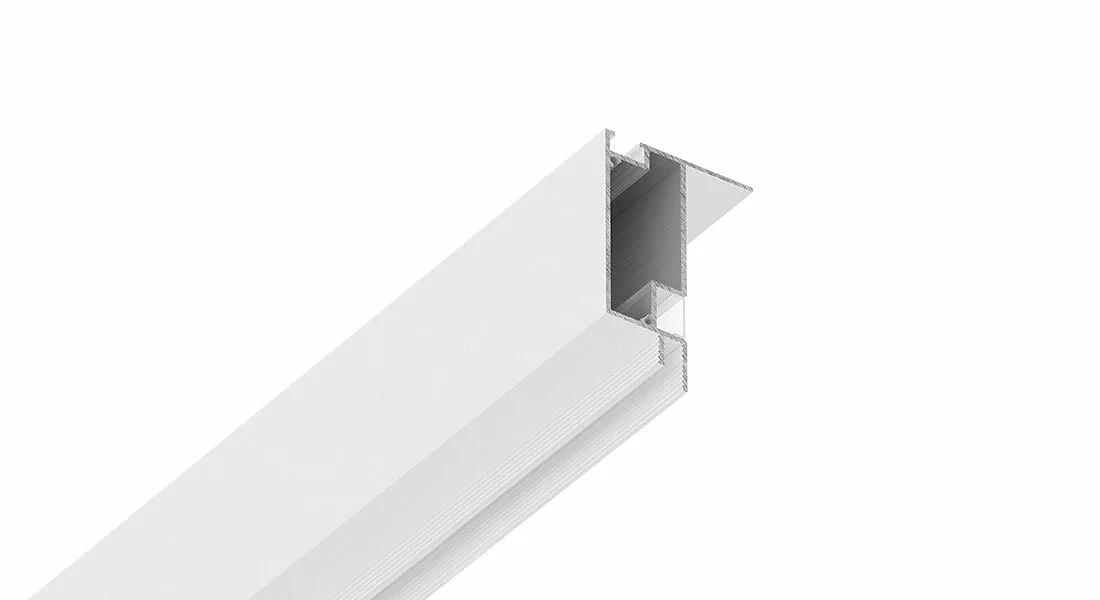 Теневой профиль FerGipps БП 80 белый ОПТ фото 1