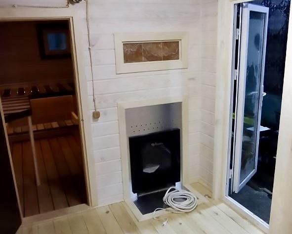 Изготовление в бане дополнительного бокового входа фото 3