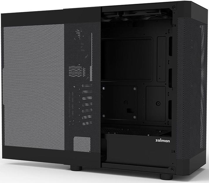 Корпус Zalman i4 черный без БП ATX 5x120mm 2xUSB2.0 1xUSB3.0 audio bott PSU фото 8