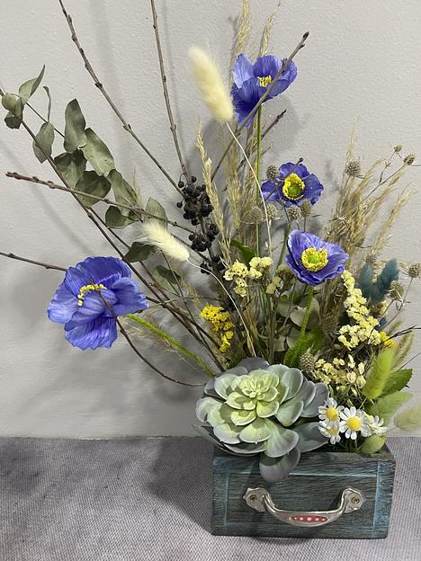 Букет из сухоцветов 30 см код 119620554 ОПТ фото 1