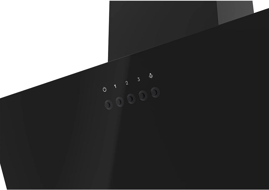 Вытяжка каминная Lex Moza 600 черный управление: кнопочное (1 мотор) фото 3