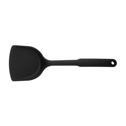 Лопатка для антиприг. поверхн. 31 см. изогнутая раб. часть 10*9 см. пластик широкая /1/24/ фото 1