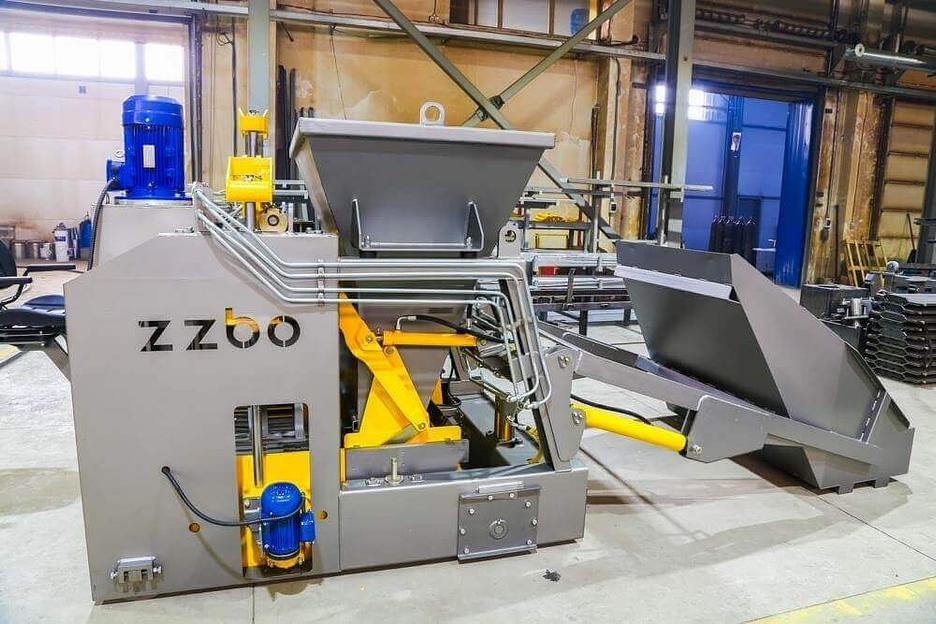 Передвижной вибропресс с ковшом фото 3