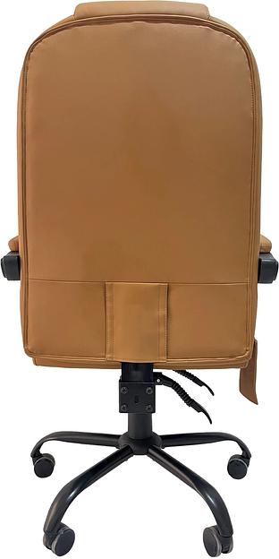 Кресло Cactus с вибромассажем CS-CHR-OC05M-BR бежевый эко.кожа с подголов. крестов. фото 8