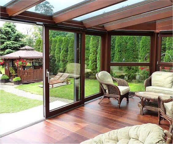 Наклонно-сдвижная портальная система Roto Patio Alversa KS фото 6