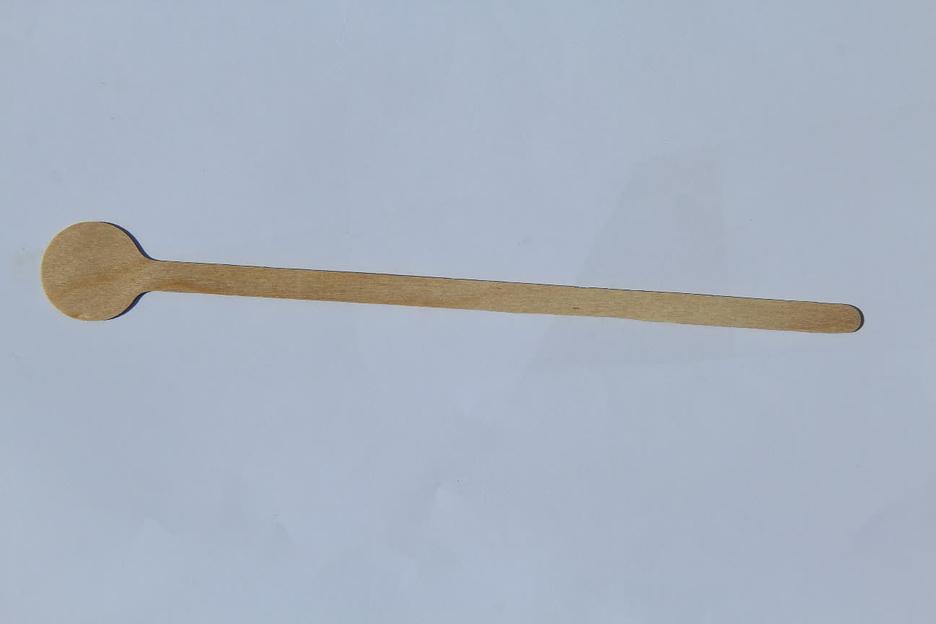 Размешиватель фигурный, одноразовый 180 мм фото 2