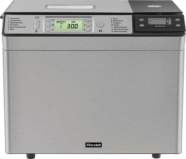Хлебопечь Rondell RDE-1641 700Вт белый фото 3