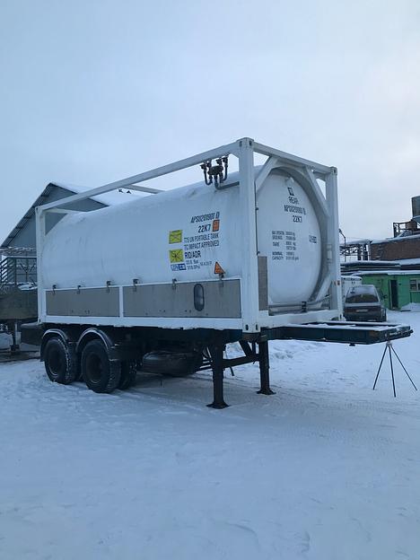 Танк-контейнер для перевозки жидкого кислорода Т75 фото 7