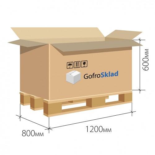 Паллетный гофрокороб 1200х800х600 фото 1