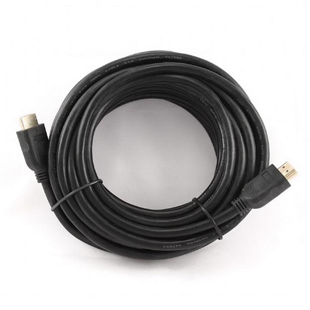 Кабель Cablexpert Кабель HDMI Cablexpert CC-HDMI4-7.5M, 7.5м, v2.0, 19M/19M, черный, позол.разъемы, экран, пакет фото 2