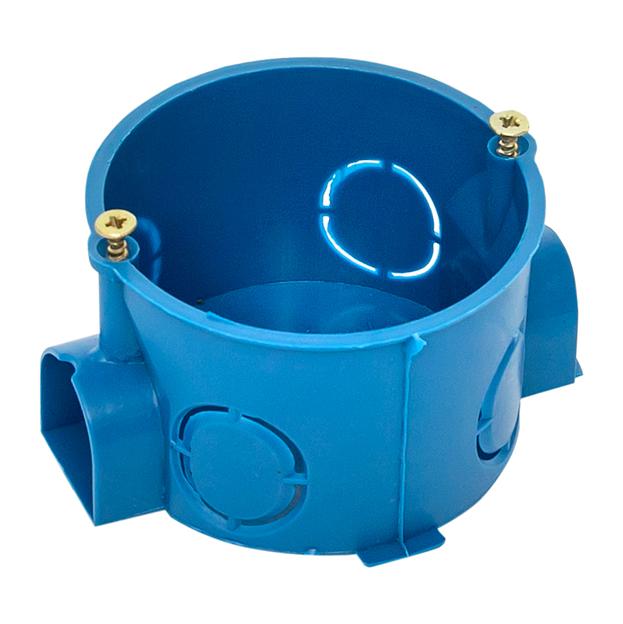 EKF plc-kmt-010-002 Коробка установочная КМТ-010-002 для твердых стен (68х42) с саморезами IP20 EKF PROxima фото 1