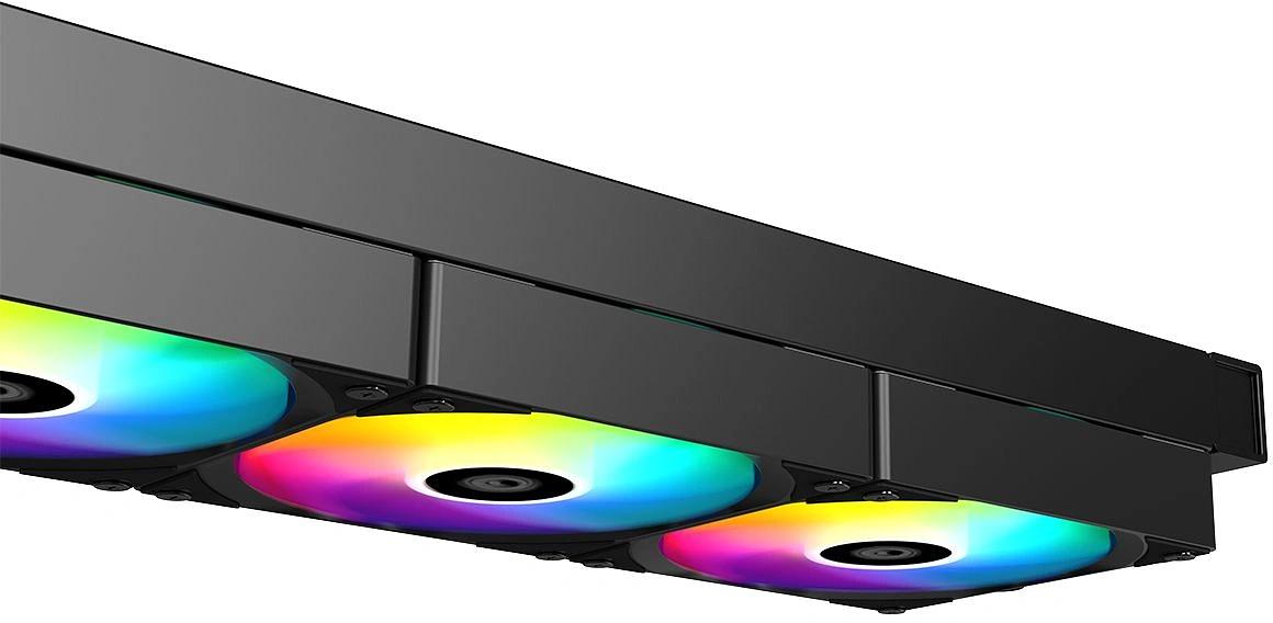 Система водяного охлаждения ID-Cooling FX360 TD ARGB Soc-AM5/AM4/1200/1700/1851 черный 4-pin 27.2dB Al+Cu LCD 350W Ret фото 4