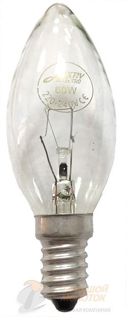 Лампа свеча 60 Вт Е14 (100) КНР фото 1
