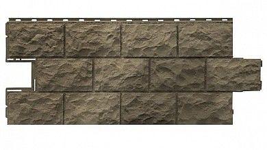 Фасадная панель FineBer Дачный Доломит дымчатый 1120x473 мм фото 1