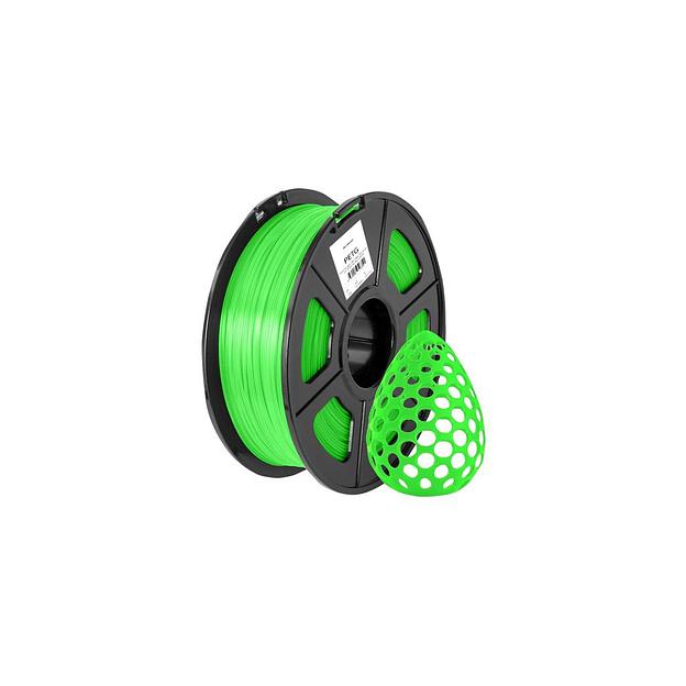 Пластик Cactus CS-3D-PETG-1KG-T-GREEN PETG/ 1.75мм/ 1кг/ 316м/ зеленый прозрачный фото 1