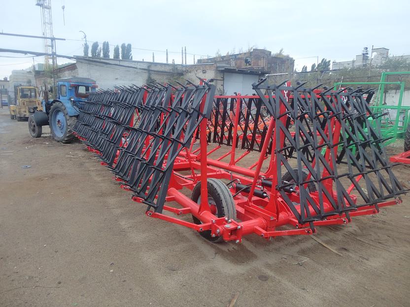 Борона зубовая односледная БЗУ-14 фото 1