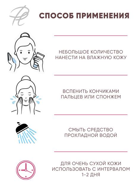 Пенка для умывания Plazan с АНА кислотами, pH-4,2, 150 мл ОПТ фото 4