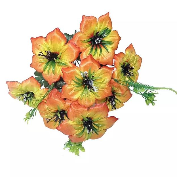 Букет колокольчики 9 голов 47см 424-710 фото 5