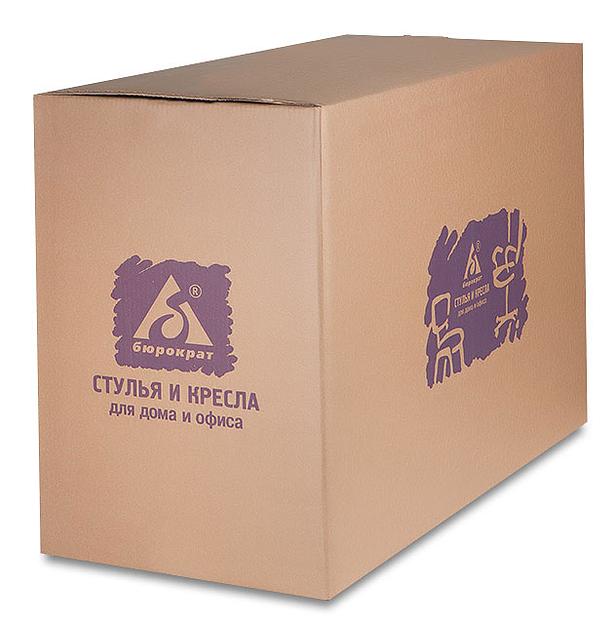 Кресло руководителя Бюрократ CH-993 синий искусственная кожа крестовина металл хром фото 7