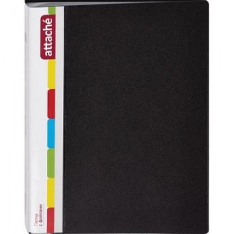 Папка файловая с 60 карманами, А4, KT-60/07, черный, Attache фото 1