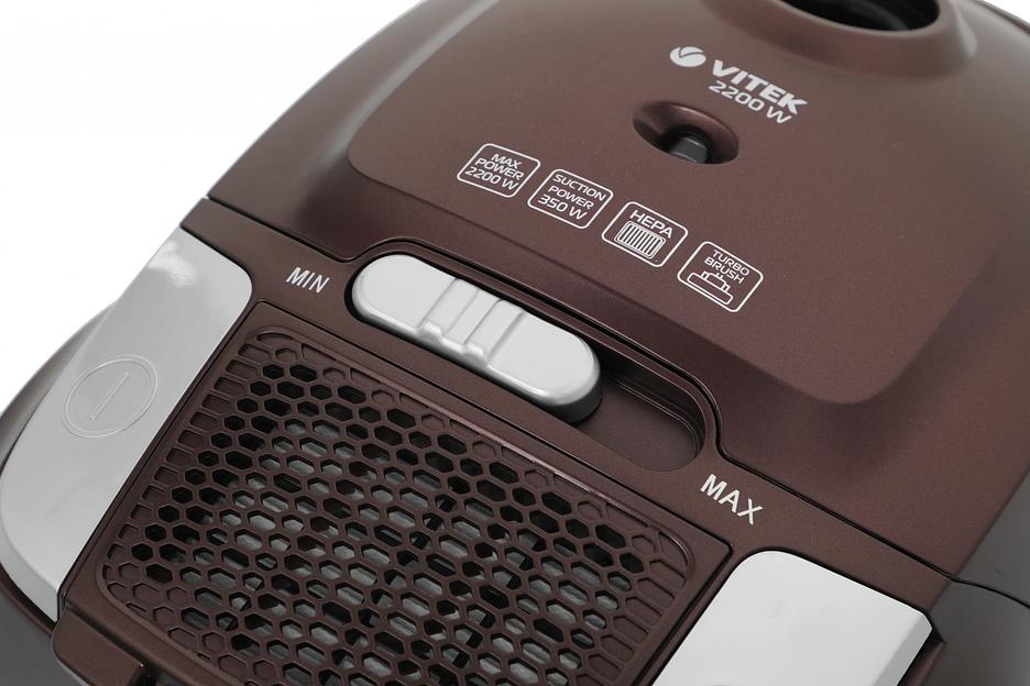 Пылесос Vitek VT-8138 2200Вт коричневый/черный фото 5