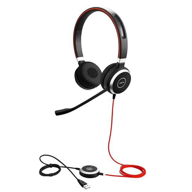 Гарнитура проводная Jabra Evolve 40 MS Stereo (6399-823-109) фото 2