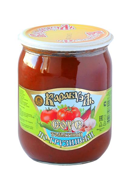 Соус томатный Карабуэль «По-грузински» 550 г СКО ОПТ фото 1