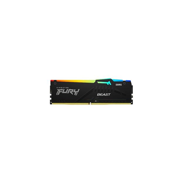 Оперативная память Kingston Fury Beast Black Expo KF560C30BBEA-8 DDR5 - 1x 8ГБ 6000МГц, DIMM, Ret фото 1