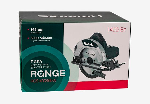 Циркулярная пила Range RCS1400/165-A опт фото 7