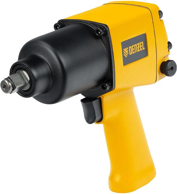 Ударный пневмогайковерт IW860+набор головок, 1/2", 7000 об/мин, 868 Нм Denzel фото 7