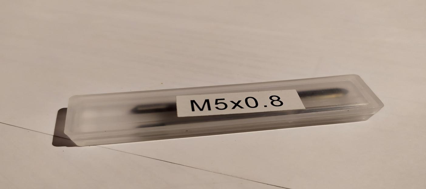 Метчик ручной комплектный М5х0,8 фото 2