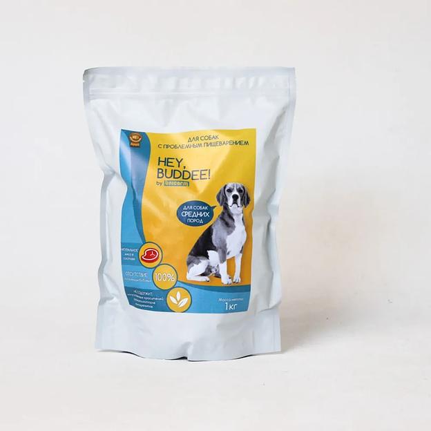 Сухой корм для взрослых собак средних пород с чувствительной пищеварительной системой и заболеваниями ЖКТ, суперпремиум, 1 кг фото 3