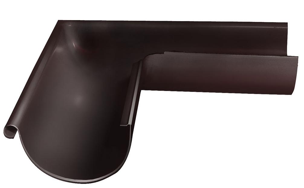 Угол желоба внешний 90 гр 125 мм в ассортименте цветов фото 2