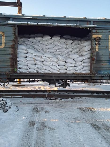 Погрузка биг-бэгов и мешкотары в авто и ЖД вагон фото 1