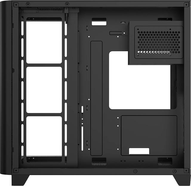 Корпус Formula Crystal U2 Floe черный без БП ATX 1xUSB2.0 1xUSB3.0 1xUSB3.1 audio bott PSU фото 7