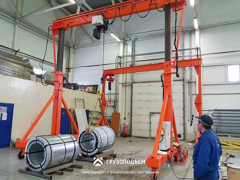 Мини-козловые краны фото 4