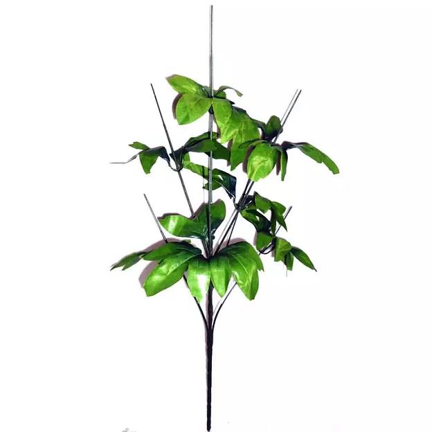 Подбукетник 7 голов и 7 листов три-тройных 69см 092-041 фото 1