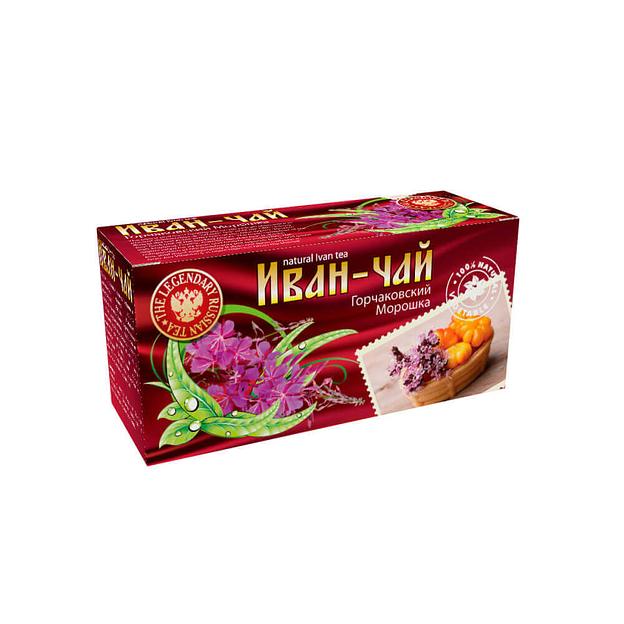 Иван-чай ферментированный «Горчаковский» морошка (20 шт × 1.5 г) опт фото 1