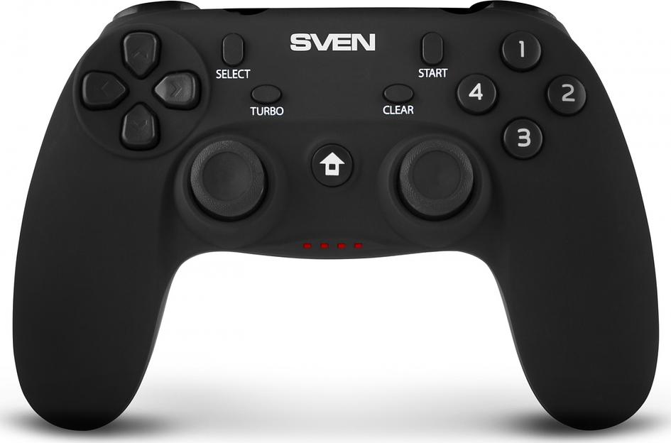 Беспроводной геймпад SVEN GC-3050 (13 кл. 2 мини-джойстика, D-pad, Soft Touch, PC/PS3/Xinput) Sven GC-3050 (SV-016005) фото 1