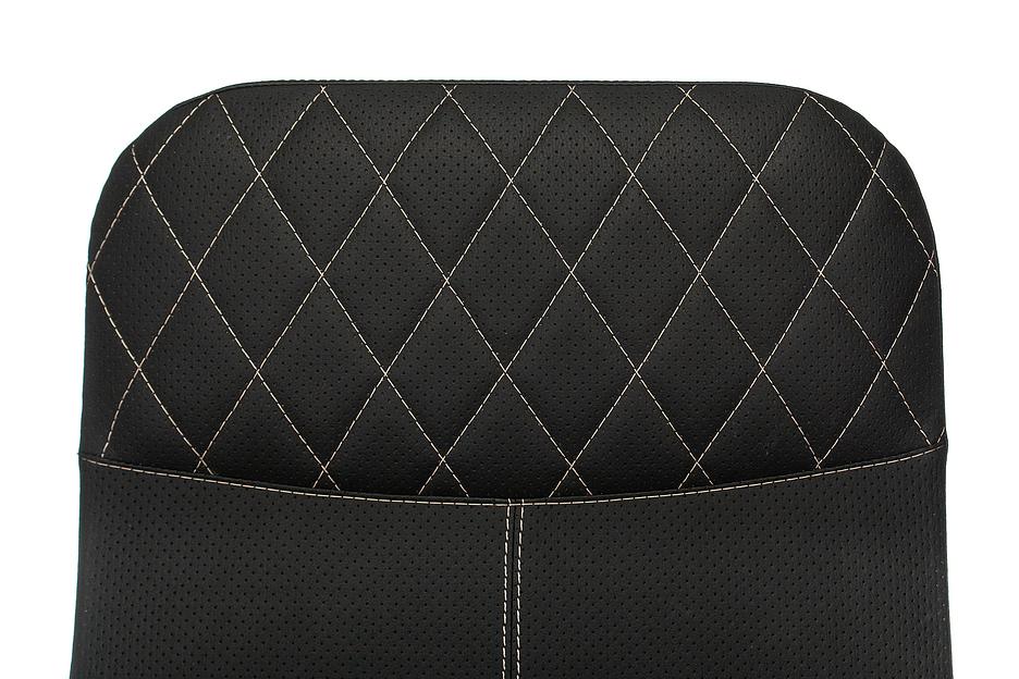 Кресло руководителя Бюрократ CH-608SL/ECO черный искусственная кожа крестовина металл хром фото 5